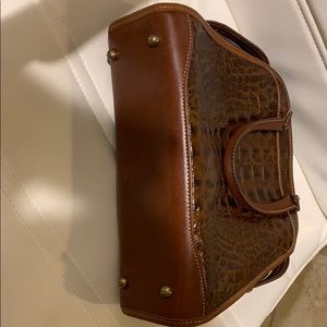 Brown leather Brahmin bag